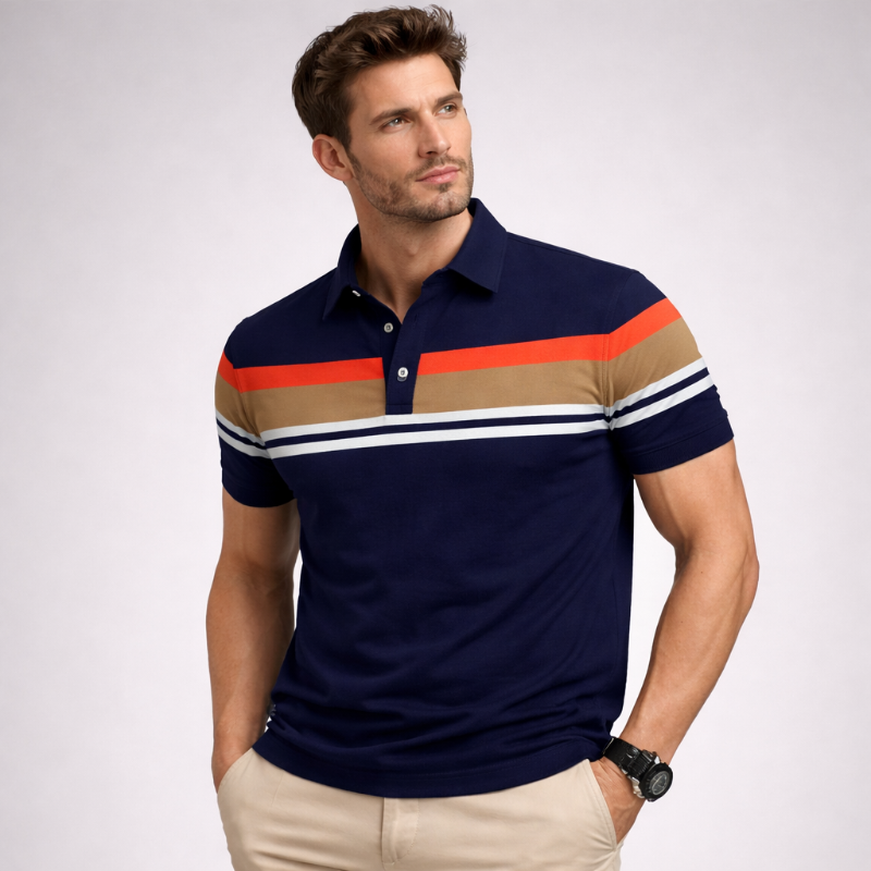 Camisa masculina Polo Vittieri Élan