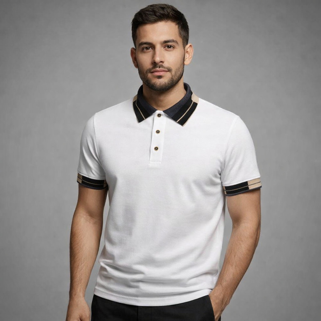 Camisa masculina Polo Vittieri Royal