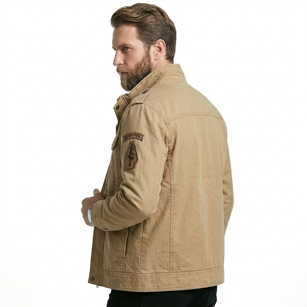 Jaqueta masculina Vittieri Belvoir Noir