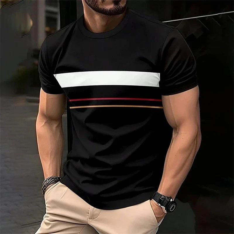 Camisa casual masculina Lervine